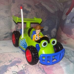 Imaginext Disney Pixar Toy Story RC Car with Woody - EUC